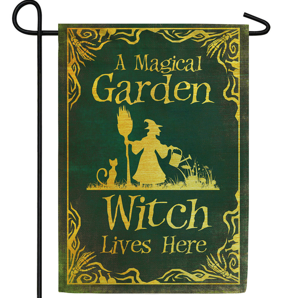 America Forever Garden Witch Garden Flag