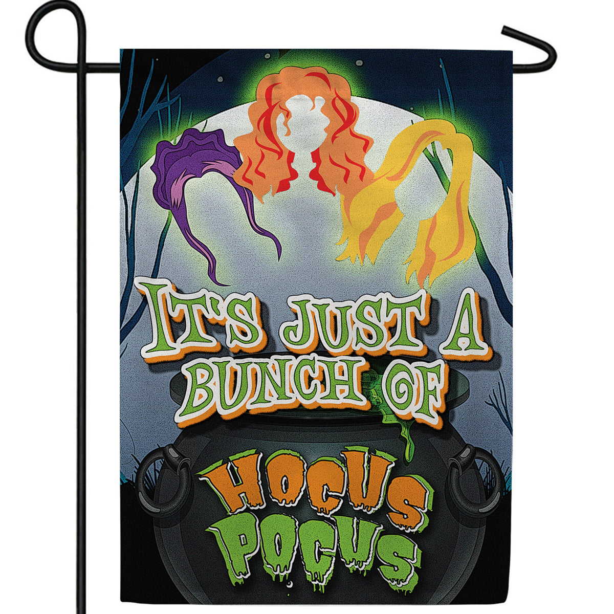 America Forever Bunch of Hocus Pocus Garden Flag
