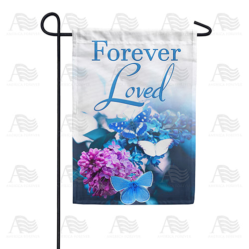 America Forever Feeling Blue Missing You Garden Flag