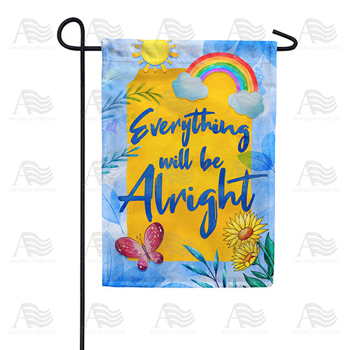 America Forever Have Faith Garden Flag