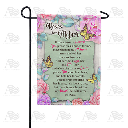 America Forever For Mother In Heaven Garden Flag