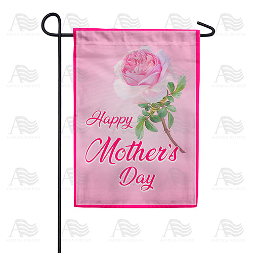 America Forever Victorian Pink Rose For Mother Garden Flag