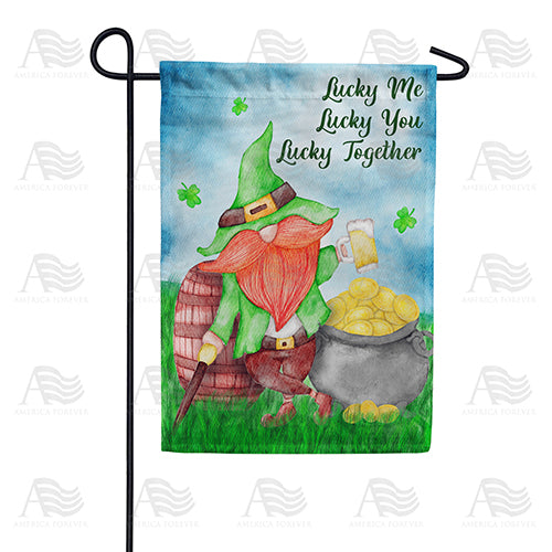 America Forever Lucky Together Garden Flag