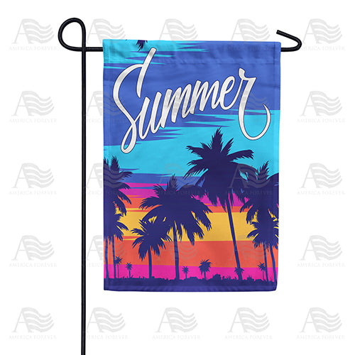 America Forever Summer Night Garden Flag