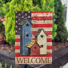 America Forever Americana Bird Houses Garden Flag