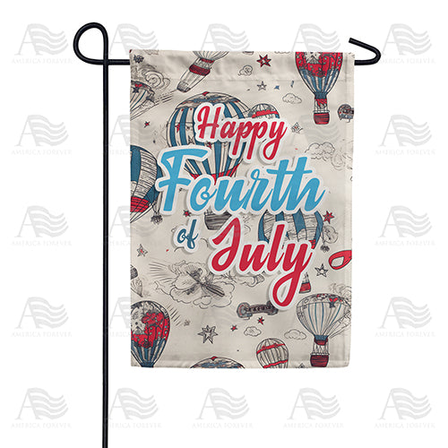 America Forever An Uplifting Fourth! Garden Flag