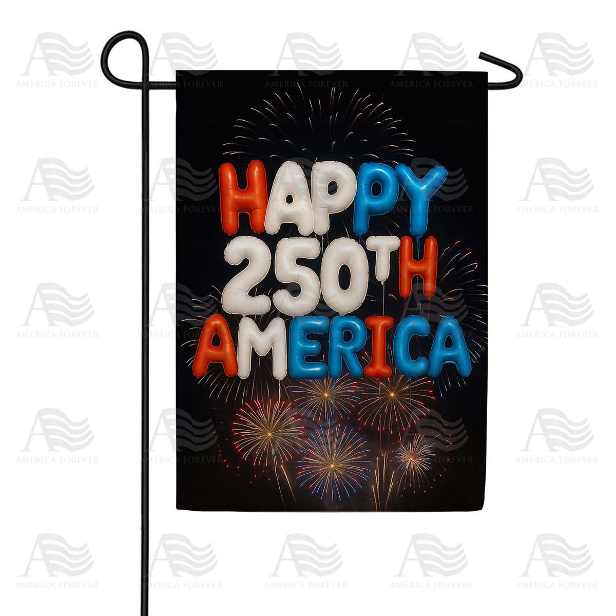 Happy 250th America Garden Flag