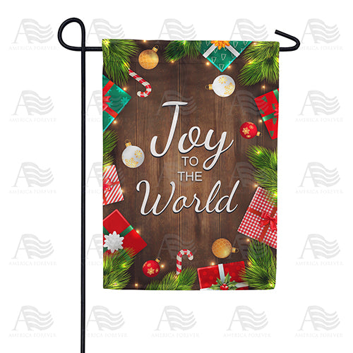 America Forever Joy To The World-Gifts Garden Flag
