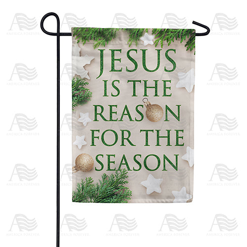 America Forever Jesus is the Reason Garden Flag