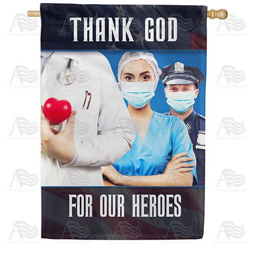 America Forever Giving Their All For All Of Us House Flag