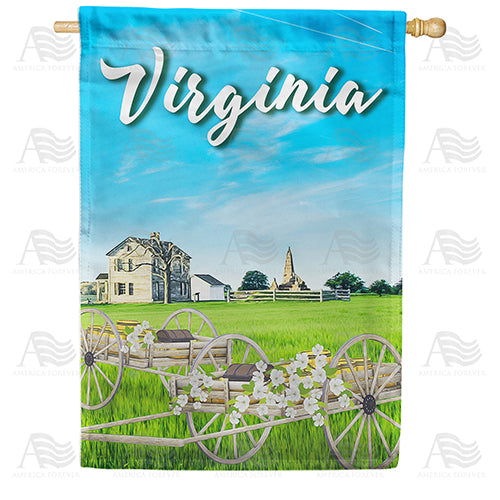 America Forever Virginia, Rich In History House Flag