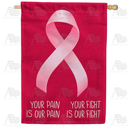 America Forever In The Fight Together House Flag