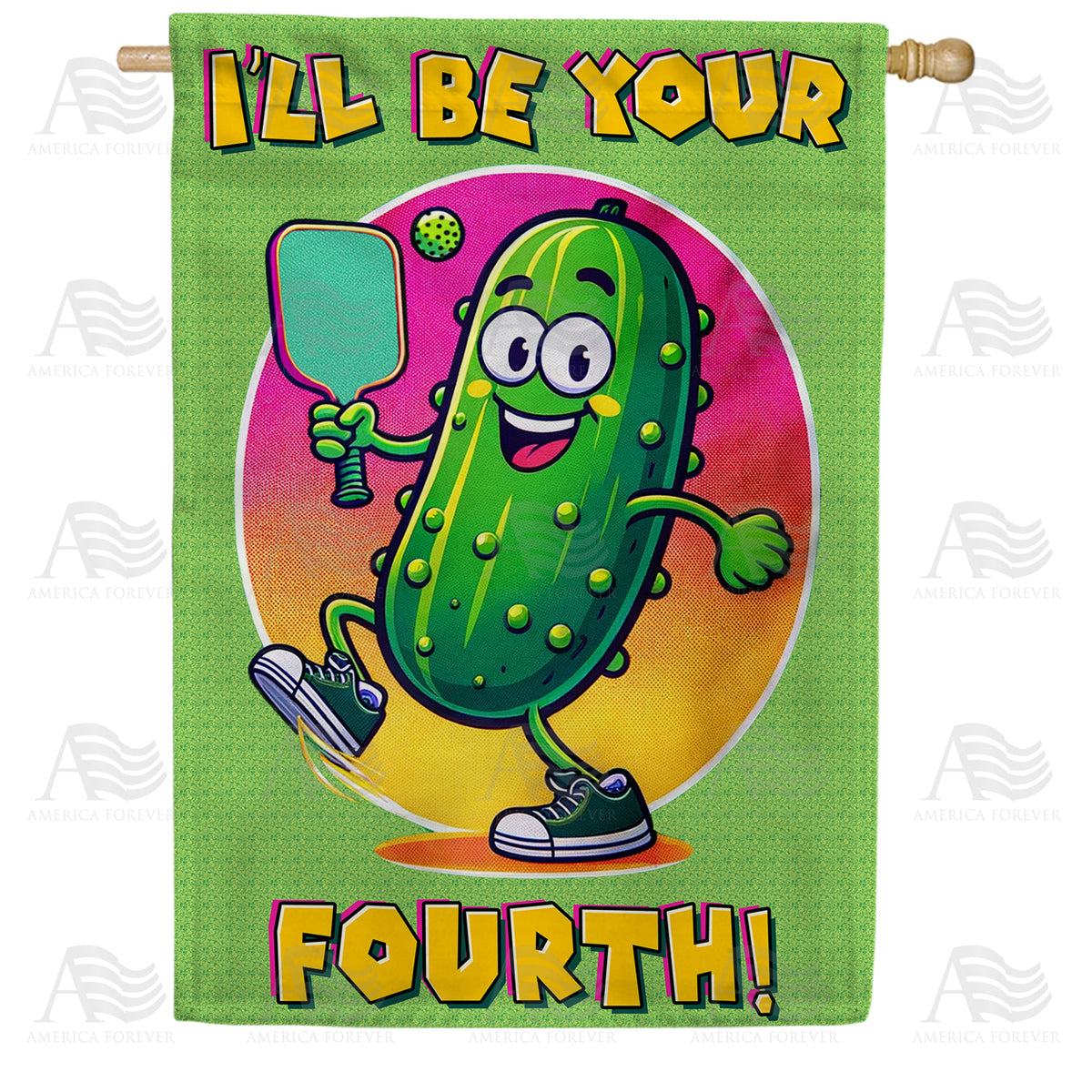 America Forever Pickleball Partner Promise House Flag