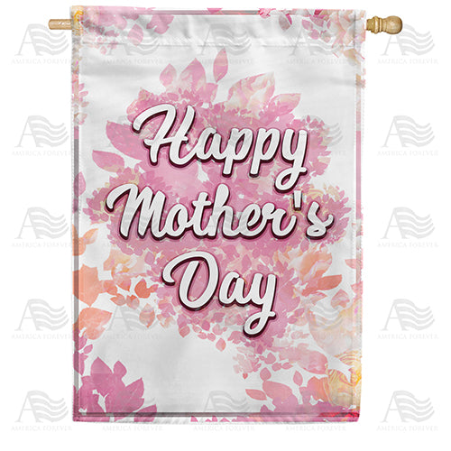 America Forever Love You Always Mom House Flag