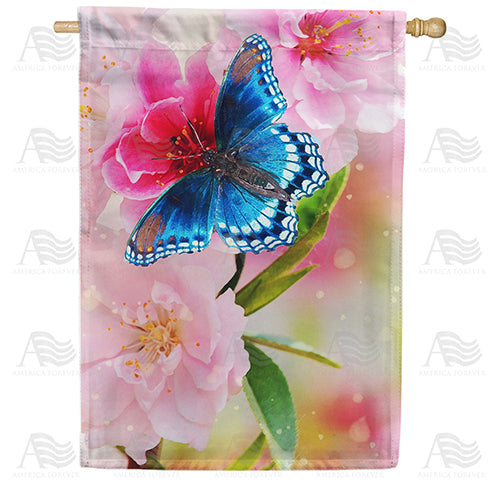 America Forever Spring Beauty House Flag