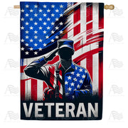Salute to Service House Flag