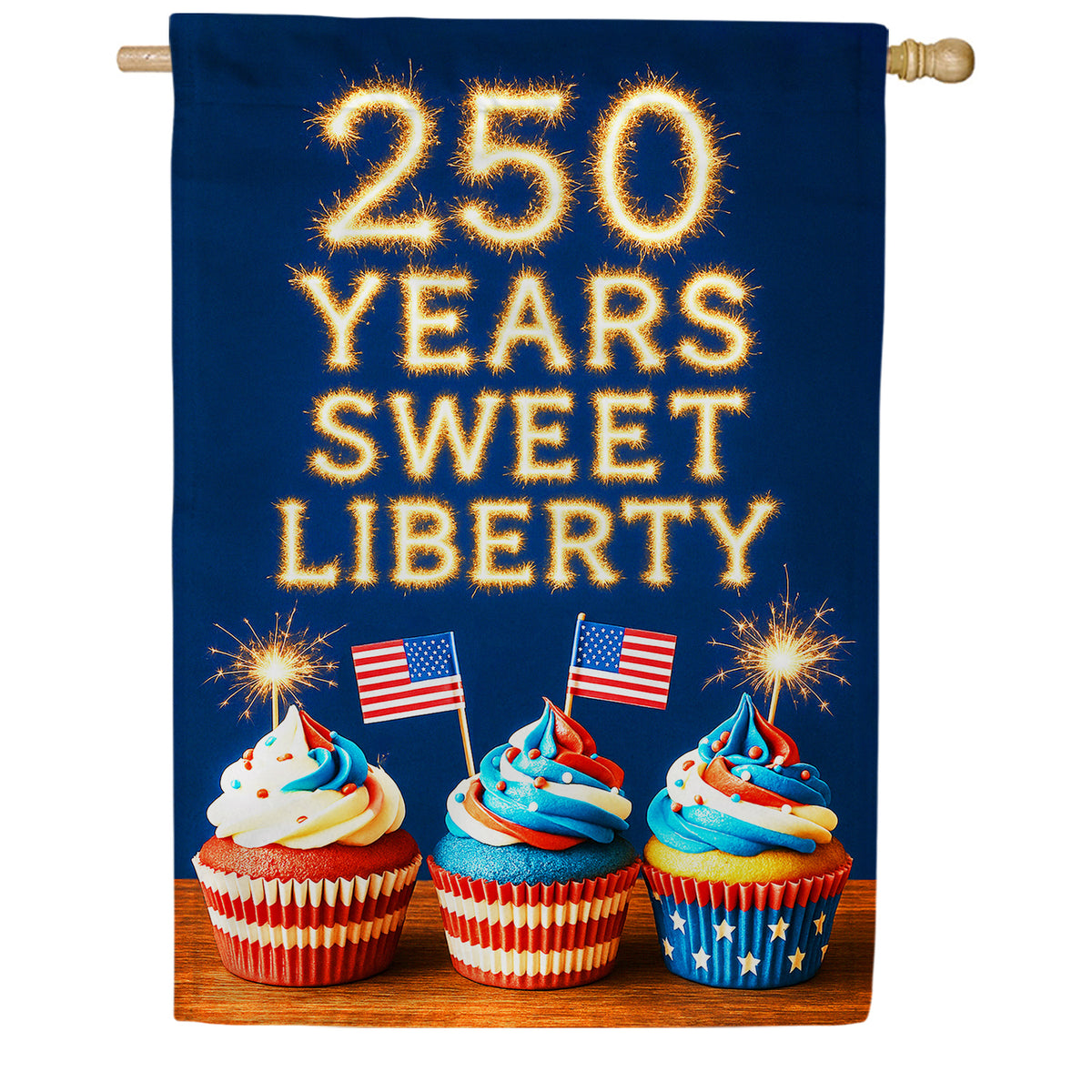 America Forever 250 Years Sweet Liberty House Flag