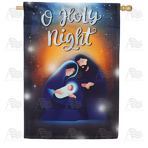 America Forever Divine Holy Night House Flag