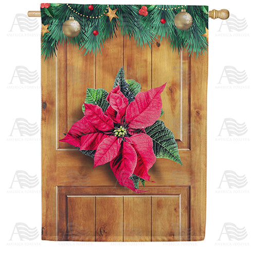 America Forever Holiday Welcome House Flag