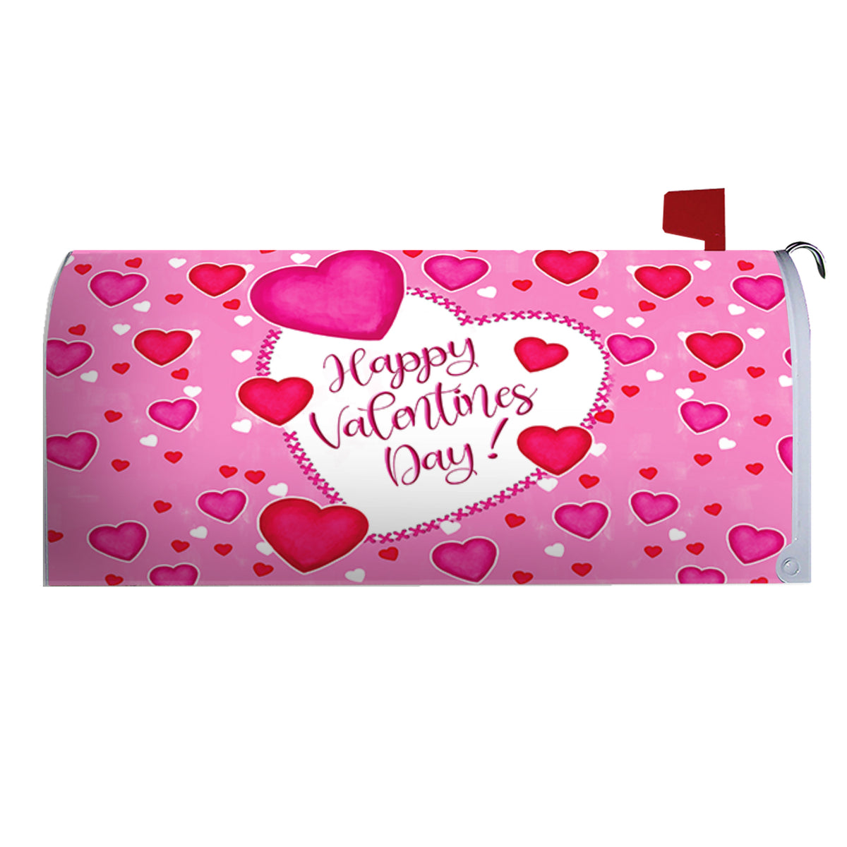 America Forever Happy Valentine's Day Mailbox Cover