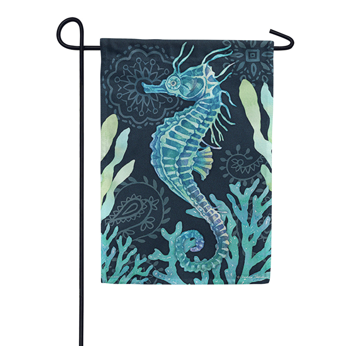 Carson Under the Waves DuraSoft Garden Flag