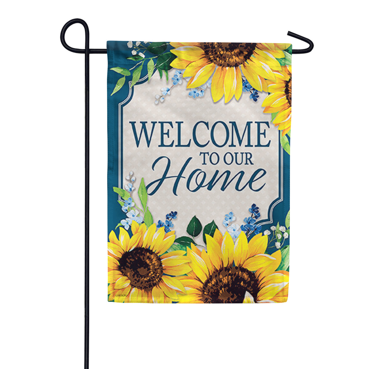 Carson Sunflower Garden Welcome Garden Flag