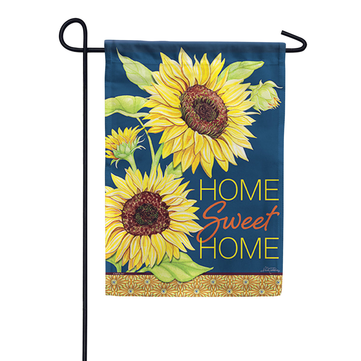 Carson Hello Fall Sunflowers Garden Flag