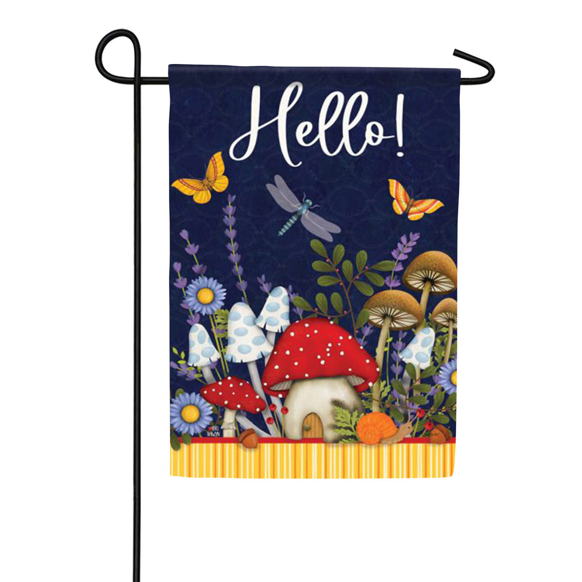 Carson Mushroom Medley Garden Flag