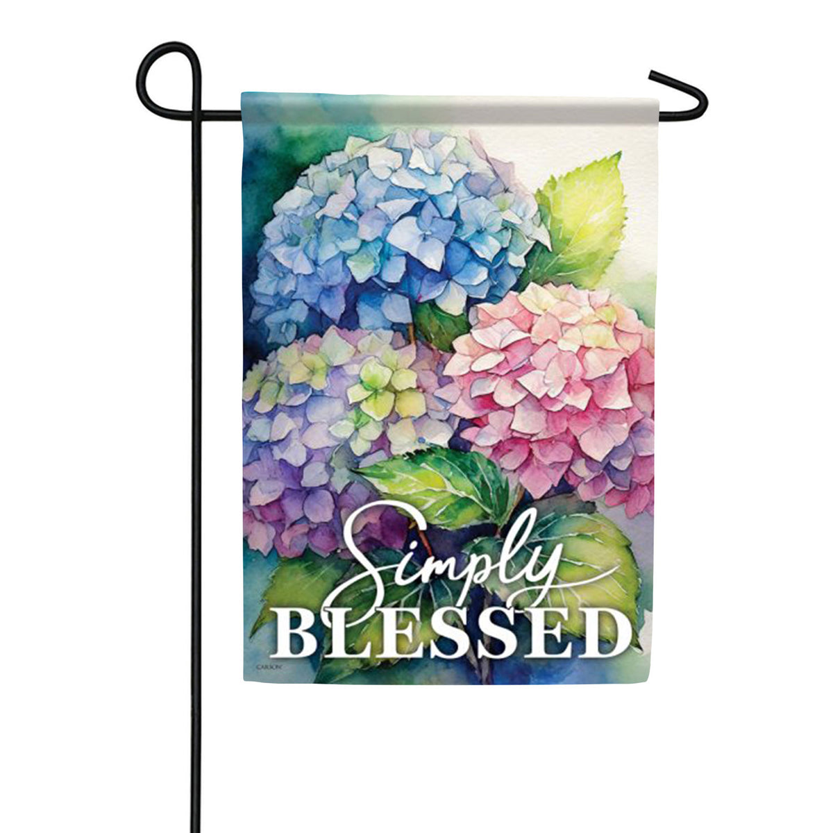 Carson Hydrangeas In Bloom Garden Flag