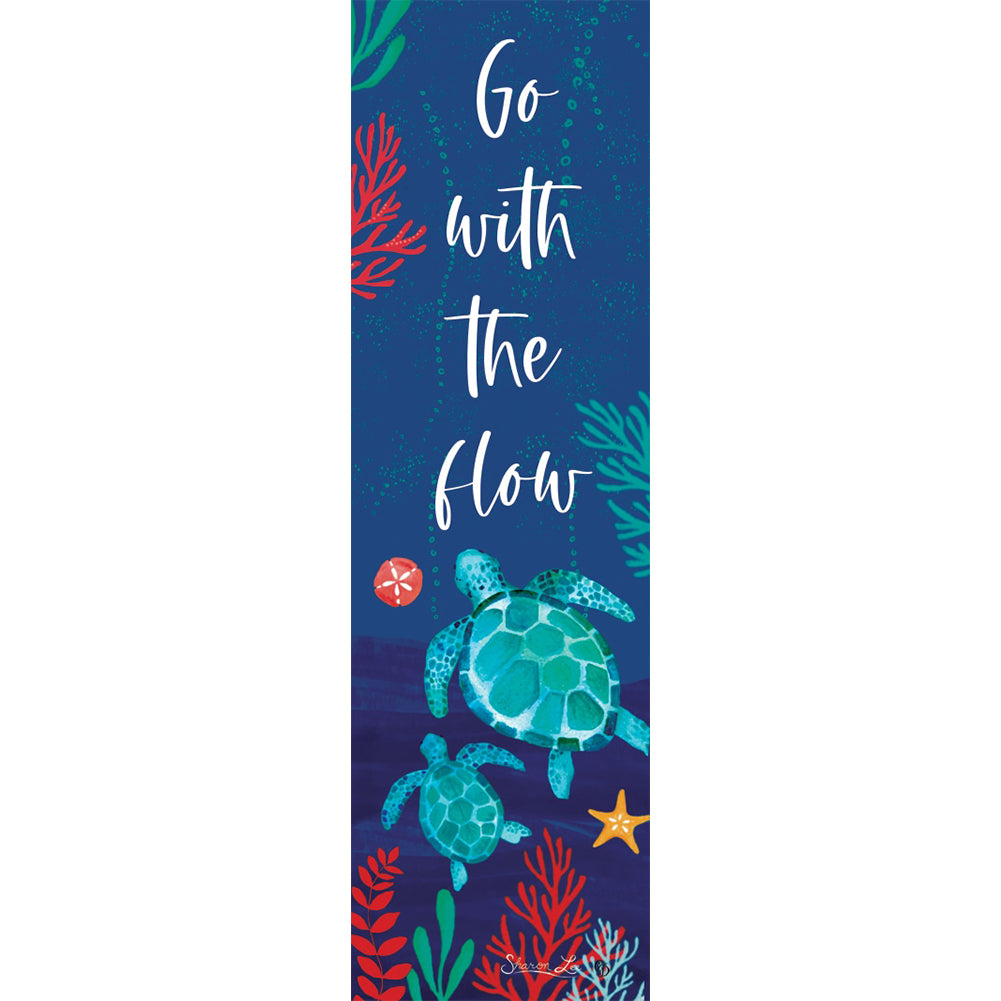 Custom Decor Floating Turtles Plant Expressions Magnet