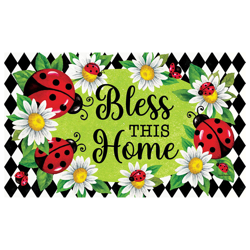 Custom Decor Ladybug Diamond Mat