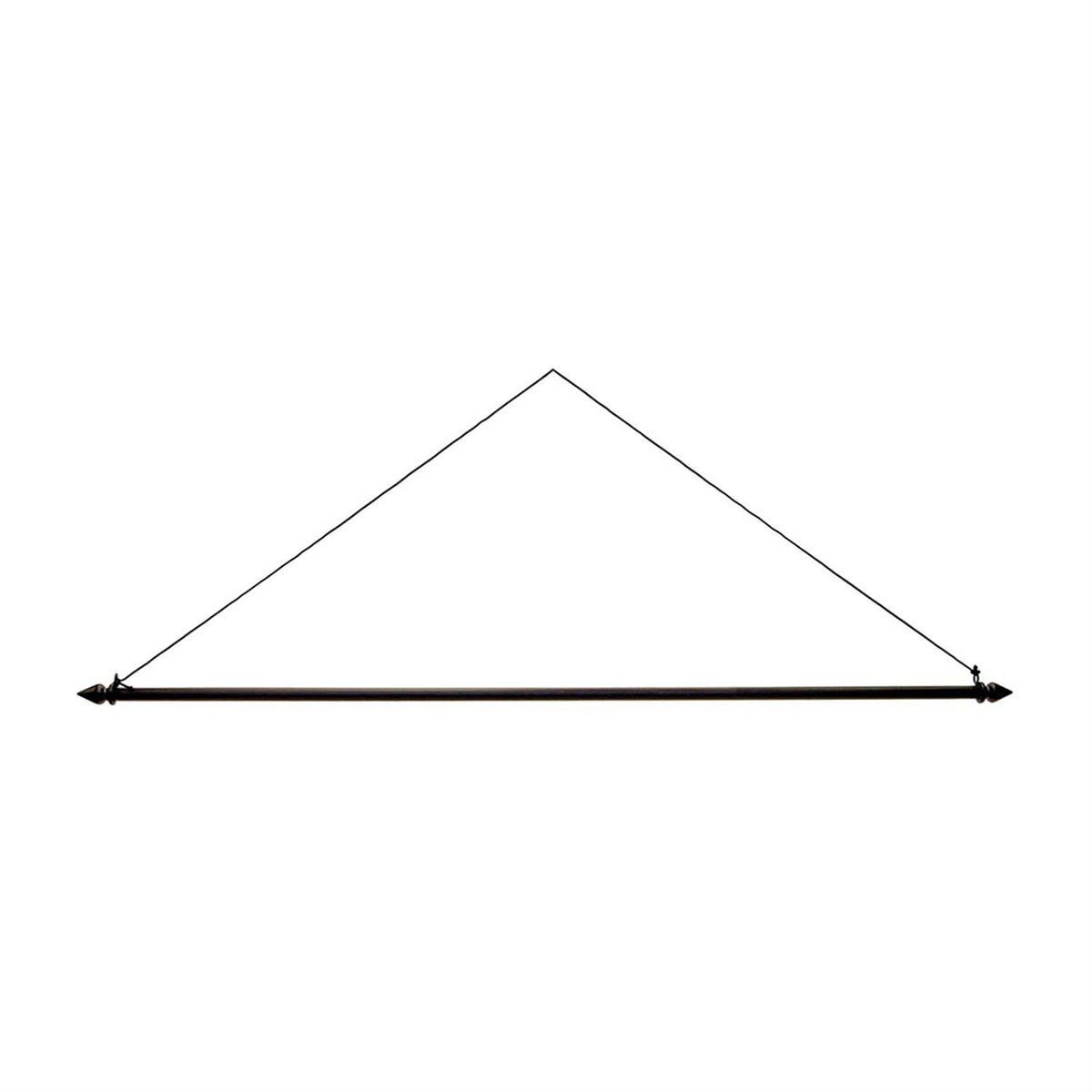 Evergreen Metal Dowel Garden Flag Hanger