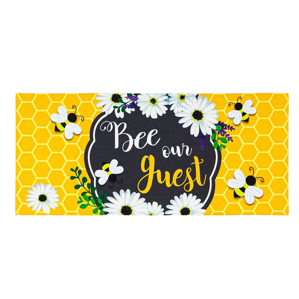 Evergreen Bee Our Guest Frame Sassafras Switch Mat