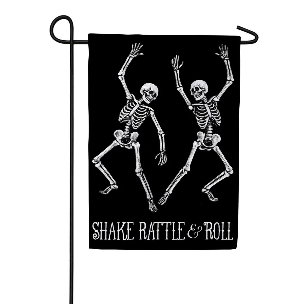 Evergreen Moire Garden Flag - Shake, Rattle & Roll