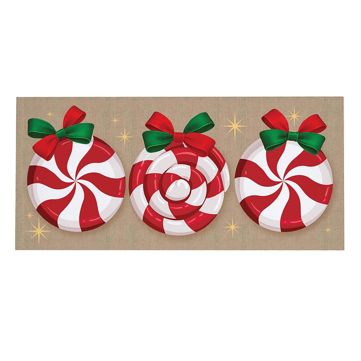 Evergreen Sassafras Switch Mat - Peppermint Wishes