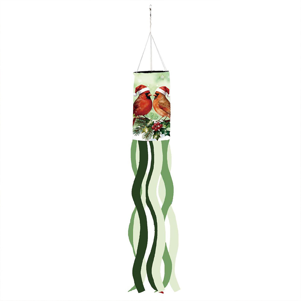 Evergreen Windsock - Snowbirds Love Warms Winter