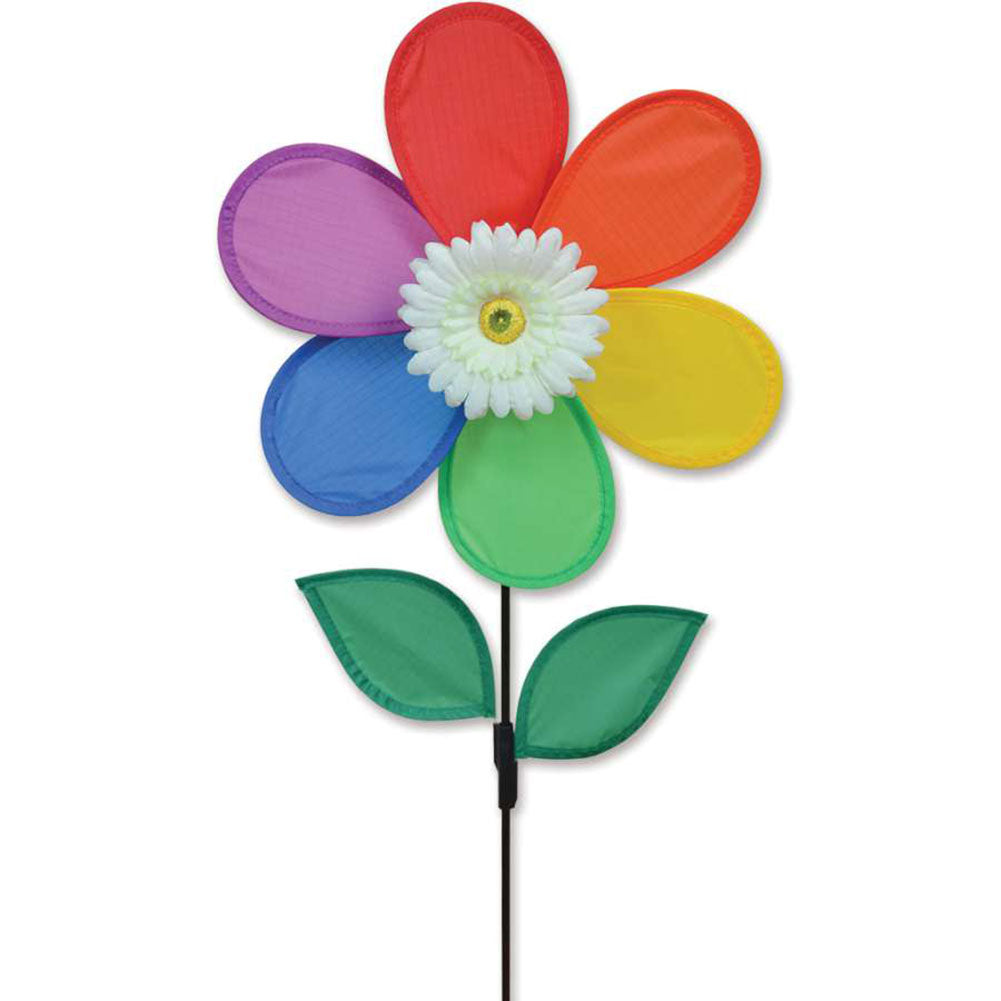 Premier White Daisy Flower Spinner