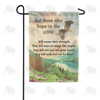 Hope in the Lord Garden Flag