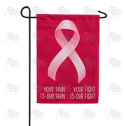 In The Fight Together Garden Flag