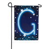 New Year Startlight - Monogram G Garden Flag