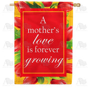 A Mother's Love Is Vibrant! House Flag