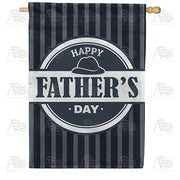 Father's Day Stripes House Flag