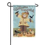Welcome to our Patch Dura Soft Garden Flag