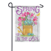 Easter Watering Can Glittertrends Dura Soft Garden Flag