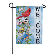 Trellis Songbirds Dura Soft Garden Flag