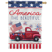 America Truck Dura Soft House Flag