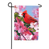 Cardinal Flowers Garden Flag