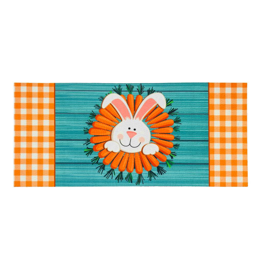 Carrot Wreath Sassafras Switch Mat (22" x 10")