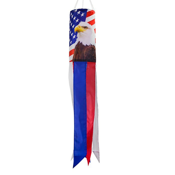 In the Breeze Windsock - Patriot Eagle