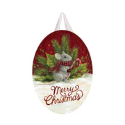 Magnet Works Christmas Mouse Door Decor